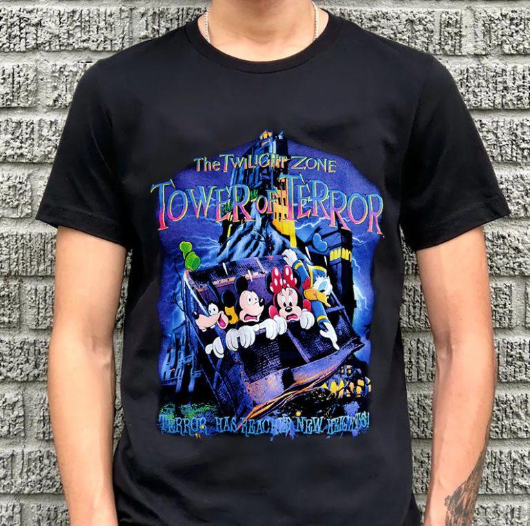 Disney Vintage Mickey & Friends The Twilight Zone Tower Of Terror Png, Mickeys Not So Scary Png, Mickey Halloween 2023 Instant Download