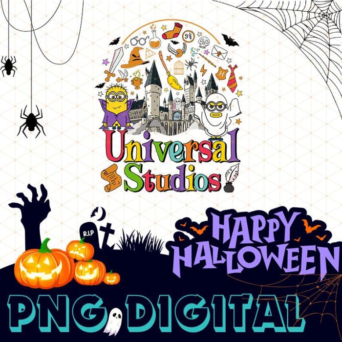 Universal Studios Halloween Png, Universal Shirt, Universal Family Vacation 2024, Family Trip 2024, Universal Vacation Instant Download