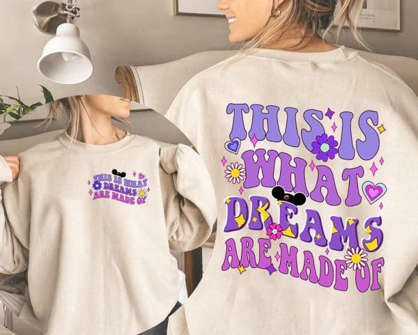 Lizzie Mcguire Vintage Png File | Lizzie Mcguire Graphic Tee Shirt | Disneyland Shirt | What Dreams Are Made Of Tee | Aesthetic Disney