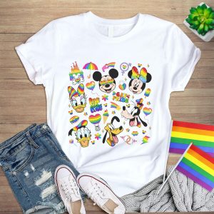 Disney Mickey And Friends Lgbt Pride Squad PNG, Pride Nite, Mickey Lgbt Pride Instant Download, Lgbt Rainbow, Lgbtq, Gay Lesbian, Pride Month