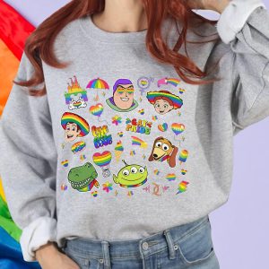 Disney Toy Story Lgbt Pride Sublimation Design, Pride Nite PNG, Buzz Lightyear and Woody, Lgbt Pride Instant Download, Lgbt Rainbow, Pride Month