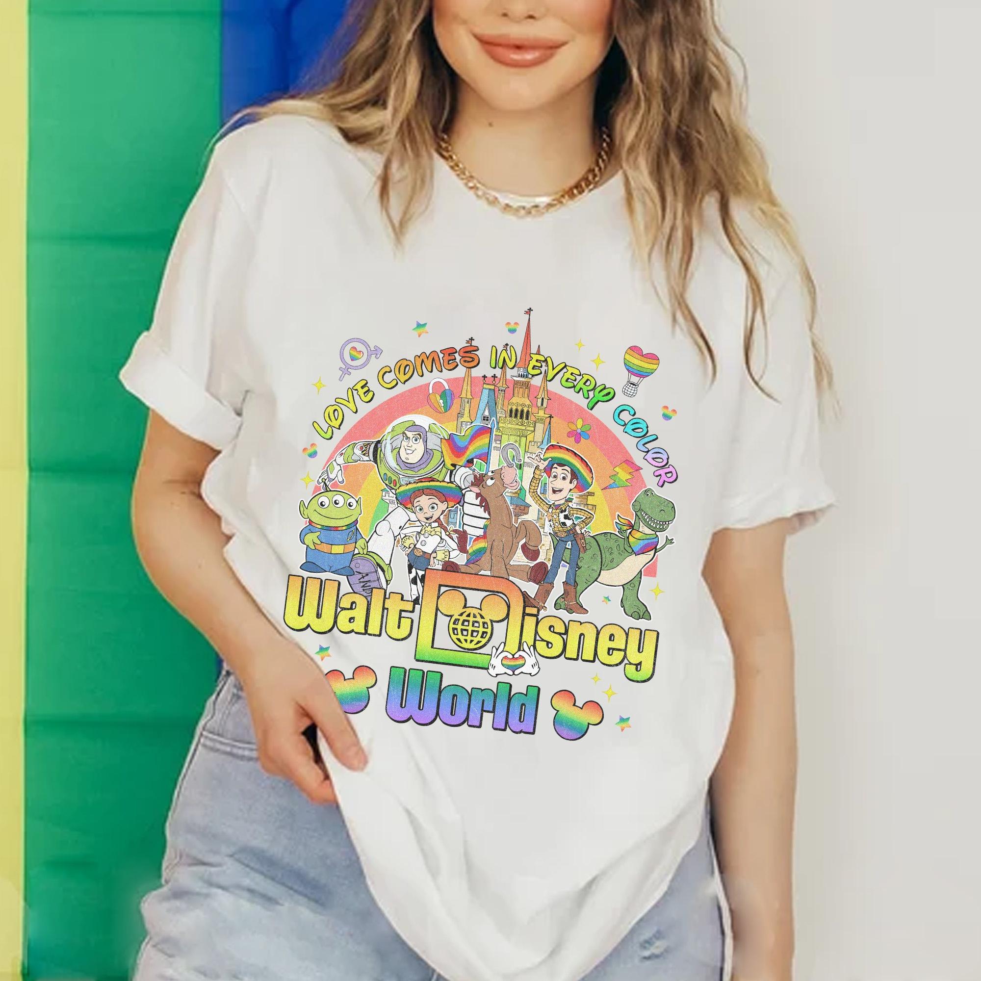 Disney Toy Story Lgbt Pride Shirt, Mickey Minnie Lgbt, Buzz Lightyear and Woody, Pride Nite 2023, Lgbtq, Gay Lesbian, Instant Download