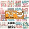 Retro Dad Father'S Day Png Bundle | Dad Png File | Daddy Png | Fathers Day Png | Best Dad Ever | Cool Dad Png | Dad Life | Gift For Dad