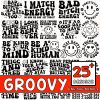 Groovy Svg Bundle, Groovy Png File, Boho Svg, Hippie Svg, Aesthetic Svg, Inspirational Svg, Motivational Svg, Svg Files Wavy Text Svg Groovy Svg Bundle, Groovy Png File, Boho Svg, Hippie Svg, Aesthetic Svg, Inspirational Svg, Motivational Svg, Svg Files Wavy Text Svg