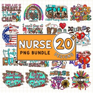 Western Nurse Png Bundle, Sublimation Design, Nurse Png Bundle, Nurse Life Png, Nurse Png, Western Nurse Png, Nurse Gifts, Digital Download
