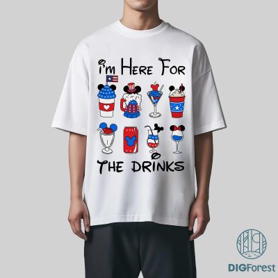 Mickey 4th of July I’m Here for the Drinks PNG | Disney Epcot Sublimation | Fourth of July Instant Download Mickey 4th of July I’m Here for the Drinks PNG | Disney Epcot Sublimation | Fourth of July Instant Download