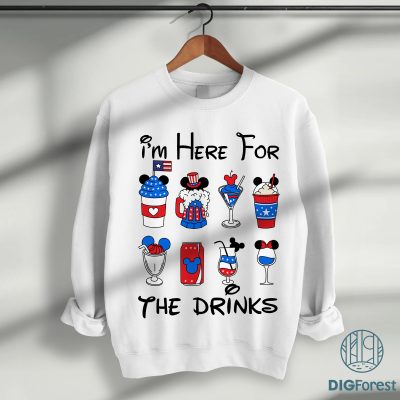 Mickey 4th of July I’m Here for the Drinks PNG | Disney Epcot Sublimation | Fourth of July Instant Download Mickey 4th of July I’m Here for the Drinks PNG | Disney Epcot Sublimation | Fourth of July Instant Download