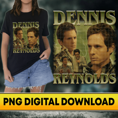 Dennis Reynolds Vintage 90s PNG File, Instant Download, Sublimation Designs, It's Always Sunny In Philadelphia Homage Vintage