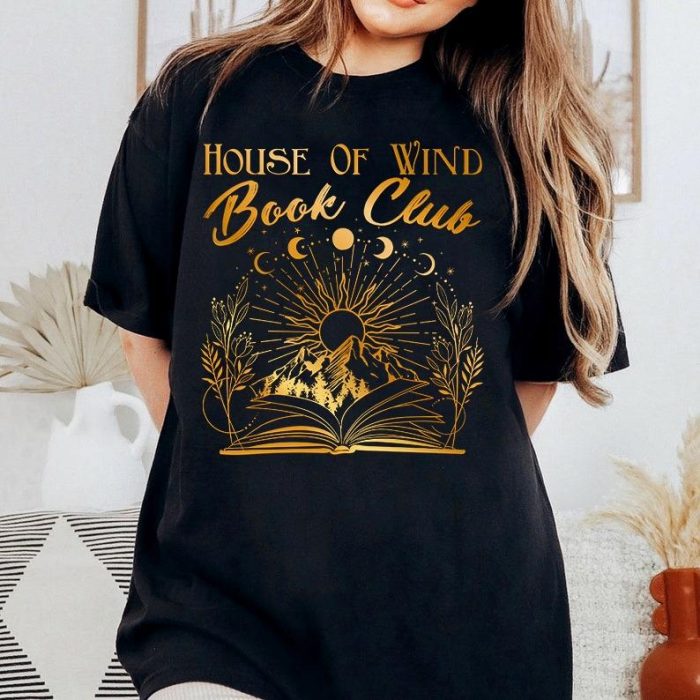 House Of Wind Book Club Png File, Acotar Png, Velaris Shirt, The Night Court Symbol, Bookworm Gift, Book Club Gift, Instant Download