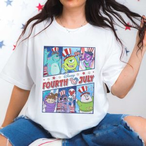 Disney Monsters Incs Fourth Of July PNG | 4th Of July Monsters Inc | Independence Day | Mike Wazowski | Monsters Unversity | Sublimation Designs
