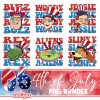 Toy Story 4th of July PNG Bundle | Buzz, Woody & Jessie | Toy Story Land Patriotic Design | Instant Download