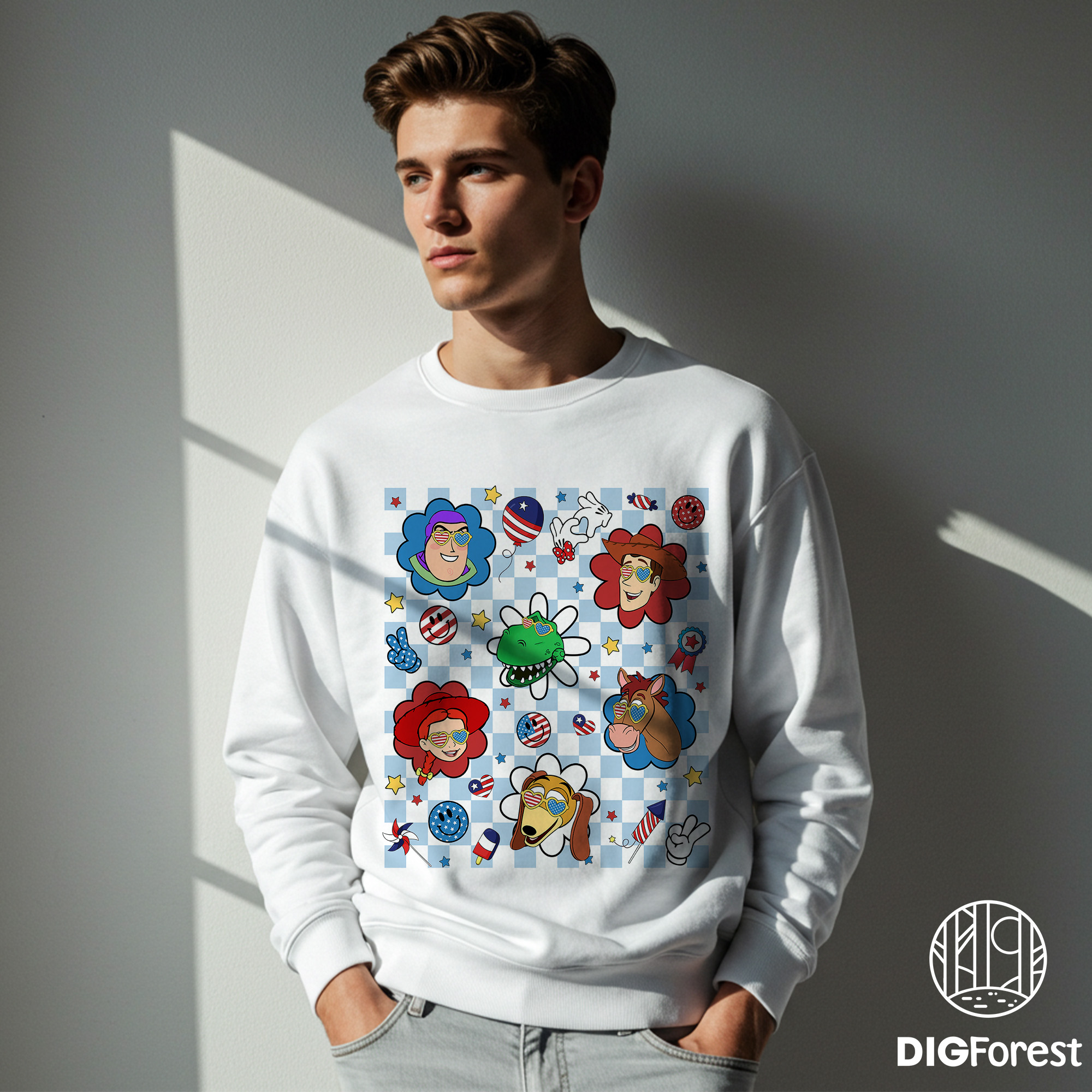 Toy Story 4th of July PNG | Buzz Lightyear & Woody | Patriotic Independence Day Design | American PNG Download Toy Story 4th of July PNG | Buzz Lightyear & Woody | Patriotic Independence Day Design | American PNG Download