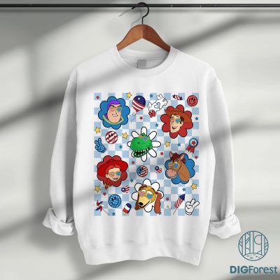 Toy Story 4th of July PNG | Buzz Lightyear & Woody | Patriotic Independence Day Design | American PNG Download Toy Story 4th of July PNG | Buzz Lightyear & Woody | Patriotic Independence Day Design | American PNG Download