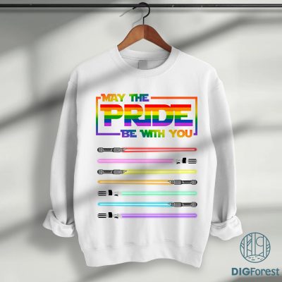 Star Wars Pride 2025 PNG, May the Pride Be With You, Rainbow Lightsabers, LGBT PNG, Pride Month Digital File Star Wars Pride 2025 PNG, May the Pride Be With You, Rainbow Lightsabers, LGBT PNG, Pride Month Digital File