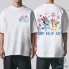 Bluey Bingo 4th of July Shirt – Bluey Birthday Party Tee, Heeler Family Coffee Shirt, Bluey Family Celebration Outfit
