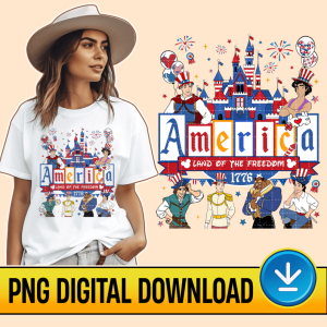 Disney Prince 4th Of July Instant Download , Aladdin 4th Of July, Prince, American Freedom, USA Flag Patriotic Tee, Fourth of July