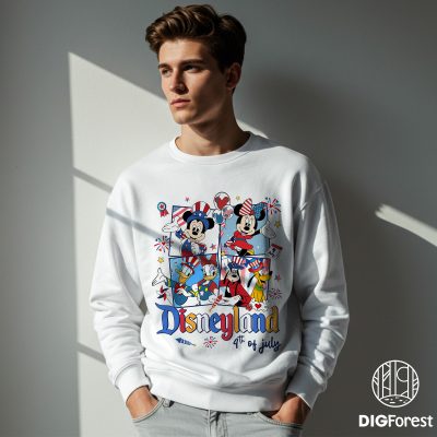 Disney Mickey & Friends 4th of July PNG | Mickey & Minnie America 1776 | Independence Day Instant Download Disney Mickey & Friends 4th of July PNG | Mickey & Minnie America 1776 | Independence Day Instant Download