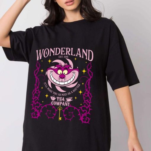 Disney Cheshire Cat Alice In Wonderland PNG, Mad Hatter, Alice Tea Party, We're All Mad Here, Cheshire Cat PNG, Cricut Cut Files, Sublimation Print