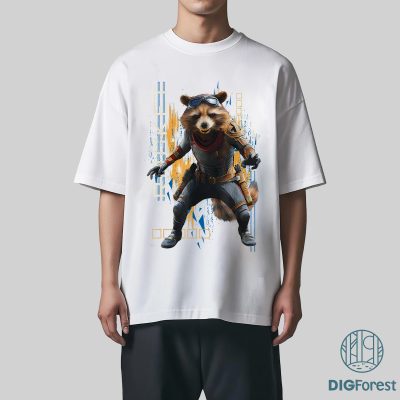 Rocket Raccoon PNG | Guardians of the Galaxy PNG | Avengers Endgame PNG | Rocket & Friends Digital File