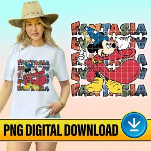 Disney Mickey Fantasia Sorcerer Sublimation Design, Mickey Stay Magical Digital Download, Mickey Mouse Fantasia, Hollywood Studios Png, Cricut