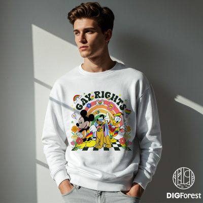 Disney Mickey & Friends LGBT Pride PNG | Pride Nite 2025 | Mickey Pluto Donald | Rainbow LGBT Rights | Gay Lesbian Disney Mickey & Friends LGBT Pride PNG | Pride Nite 2025 | Mickey Pluto Donald | Rainbow LGBT Rights | Gay Lesbian