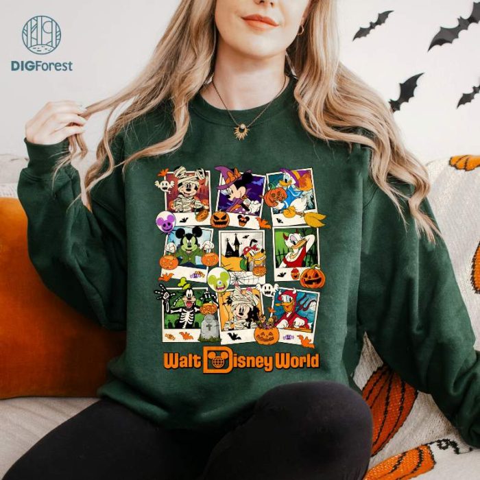 Disney Mickey And Friends Halloween 2023 Digital Download | Mickey's Not So Scary Halloween Party | Halloween Sublimation Designs | Trick Or Treat