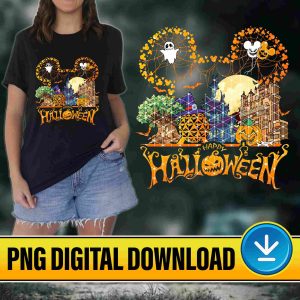 Disney Halloween 2023 Png, Mickey's Not So Scary Halloween Party, Animal Kingdom, Epcot, Hollywood Studios, Digital Instant Download