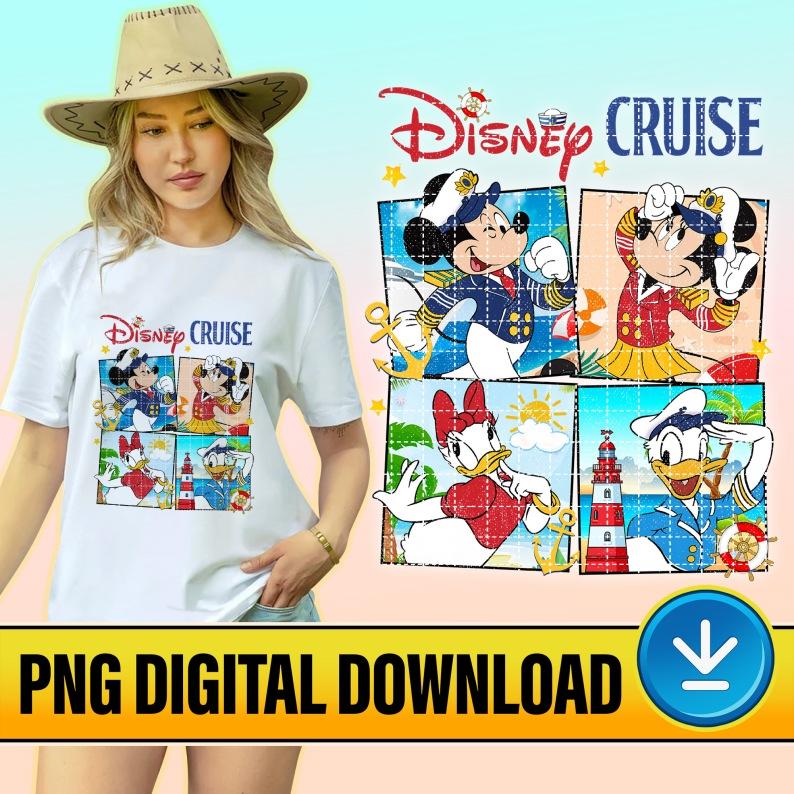 Disneyland Cruise Line 25th Silver Anniversary At Sea Png | Disney Family Cruise 2023 | Disneyland Trip Png | Birthday Family | Instant Download