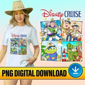 Disney Cruise Line 25th Silver Anniversary At Sea Png | Toy Story Friends Cruise 2023 | Disneyland Family Trip Png Birthday | Instant Download