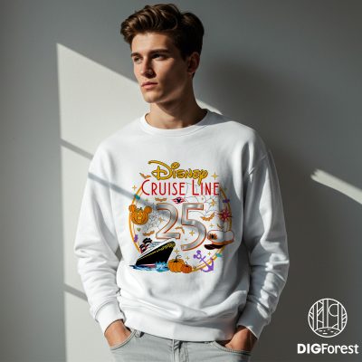 Disney Halloween on the High Seas PNG, Halloween Cruise Shirt, Family Matching 25th Anniversary Design Disney Halloween on the High Seas PNG, Halloween Cruise Shirt, Family Matching 25th Anniversary Design