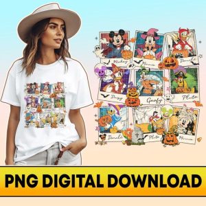 Disney Mickey And Friends Halloween 2023 Digital Download | Mickey's Not So Scary Halloween Party | Halloween Sublimation Designs | Trick Or Treat