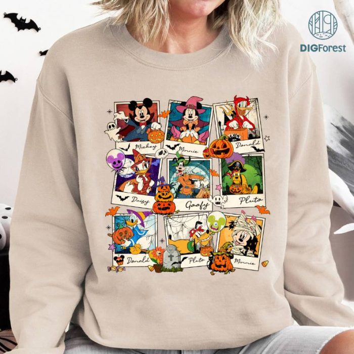 Disney Mickey And Friends Halloween 2023 Digital Download | Mickey's Not So Scary Halloween Party | Halloween Sublimation Designs | Trick Or Treat