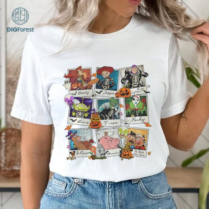 Disney Toy Story Halloween Png | Halloween Party | Toy Story Halloween Costume Shirt | Toy Story T-Shirt | Woody Shirt | Buzz Lightyear Halloween