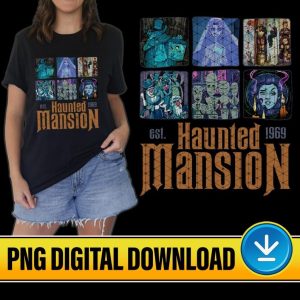 Haunted Mansion Png File | Mickey Minnie Haunted Mansion Png | Mickeys Not So Scary | Spooky Halloween | Halloween Png Digital Download