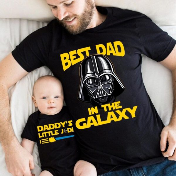 Darth Vader and Son Png File, Star Wars Dad Png, Fathers Day, Dad And Son, Cool Darth Vader Shirt, Father's Day Gift, Best Dad of The Galaxy