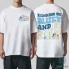 Running on Bluey and No Nap Shirt – Bluey Mom Life Tee, Bluey and Bingo Toddler Shirt, Funny Heeler Family Shirt for Parents and Kids