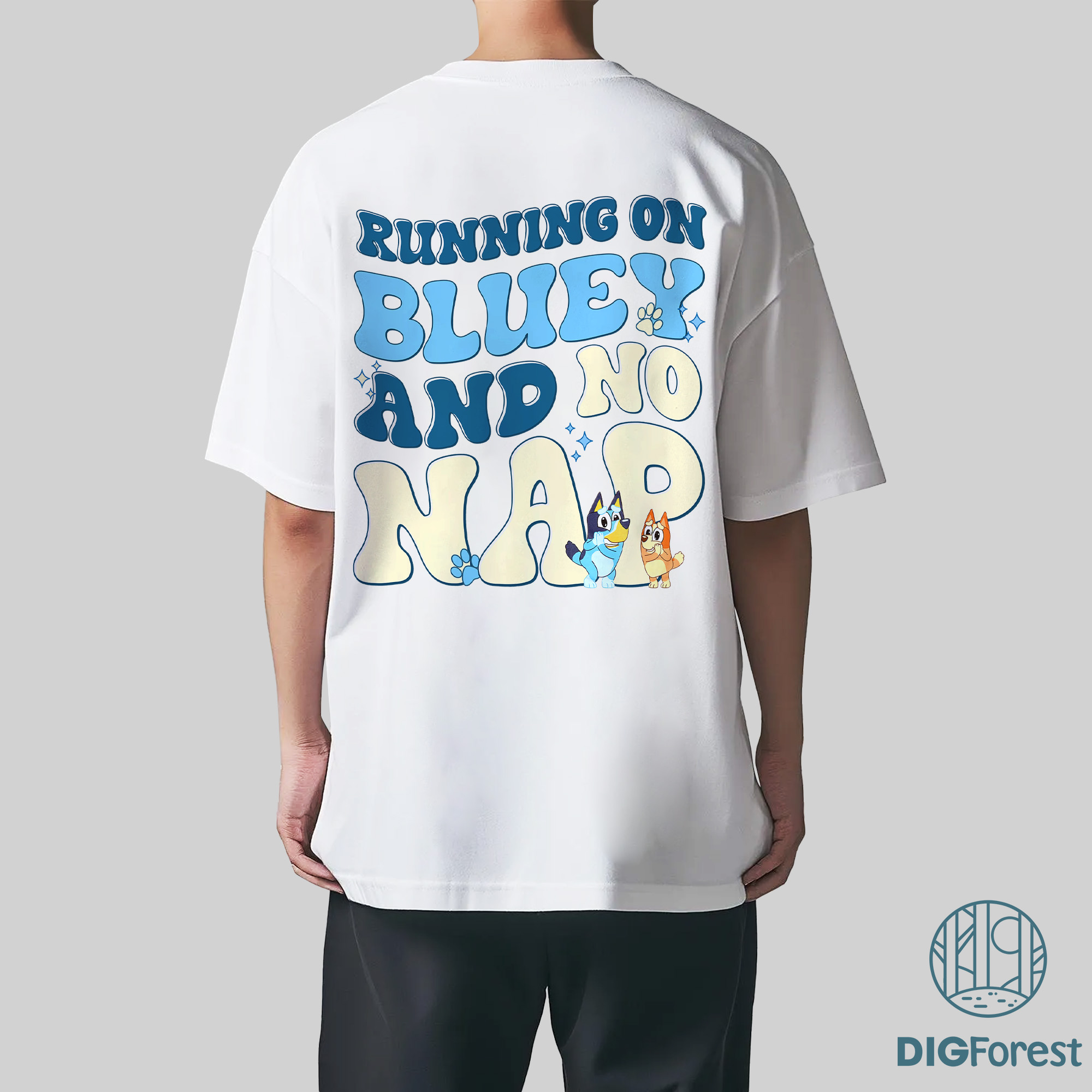 Running on Bluey and No Nap Shirt – Bluey Mom Life Tee, Bluey and Bingo Toddler Shirt, Funny Heeler Family Shirt for Parents and Kids Running on Bluey and No Nap Shirt – Bluey Mom Life Tee, Bluey and Bingo Toddler Shirt, Funny Heeler Family Shirt for Parents and Kids