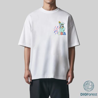 Bluey 4th of July Shirt – Bluey and Bingo Family Tee, Patriotic Bluey Birthday Shirt, Matching Heeler Family Celebration Outfit