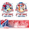 Bluey and Bingo 4th of July PNG | Heeler Family Patriotic Shirt | Bluey Mom & Family Gift | Instant Download Bluey and Bingo 4th of July PNG | Heeler Family Patriotic Shirt | Bluey Mom & Family Gift | Instant Download