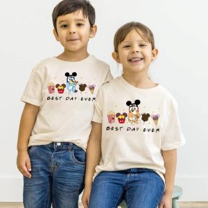 Bluey Best Day Ever Png File | Bluey and Bingo | Bluey Toddler Gift | Heeler Family T-Shirt | Instant Download | Bluey Birthday | Bluey Trip