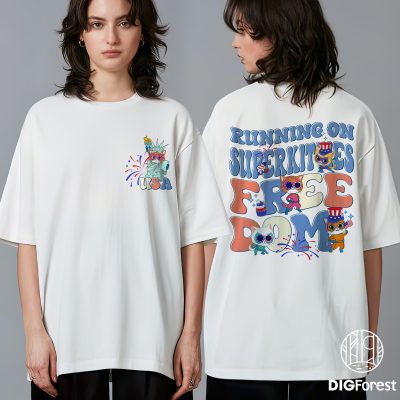 Superkitties 4th of July PNG | Running on Superkitties & Freedom | Independence Day USA Instant Download Superkitties 4th of July PNG | Running on Superkitties & Freedom | Independence Day USA Instant Download