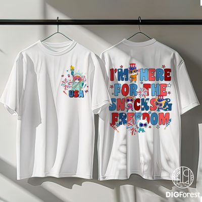 Superkitties I’m Here for the Snacks and Freedom PNG | 4th of July Disney Patriotic Design | WDW Superkitties Superkitties I’m Here for the Snacks and Freedom PNG | 4th of July Disney Patriotic Design | WDW Superkitties