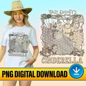 Disney Vintage  Cinderella Png | Disneyland Princess Shirt | Disney Shirt | Walt Disneyworld Cinderella Png | Cinderella Princess Instant Download