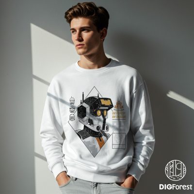 The Bad Batch PNG | Tech Helmet & Clone Force 99 | Star Wars Clone Wars Design | Instant Download