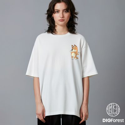 Bluey Mama Shirt – Bluey Mom Life Tee, Heeler Family Coffee Shirt, Bluey Cartoon Mother’s Day Gift, Cute Bluey Mama Outfit