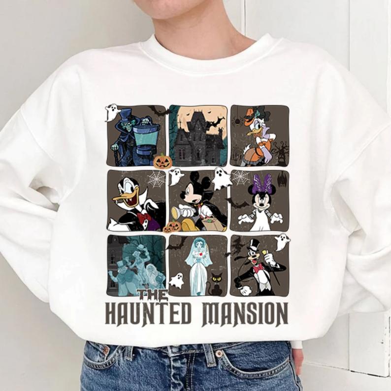 The Haunted Mansion Png | Disney Mickey Haunted Mansion Shirt | Vinatge Mickeys Not So Scary | Tower Of Terror Png | Mickey Halloween 2023 | Instant Download Digforest.com