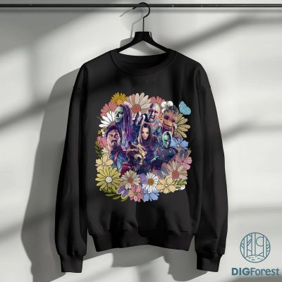 Guardians of the Galaxy Vol 3 PNG | Vintage Floral Rocket Raccoon & Star-Lord | Cosmic Rewind Instant Download Guardians of the Galaxy Vol 3 PNG | Vintage Floral Rocket Raccoon & Star-Lord | Cosmic Rewind Instant Download