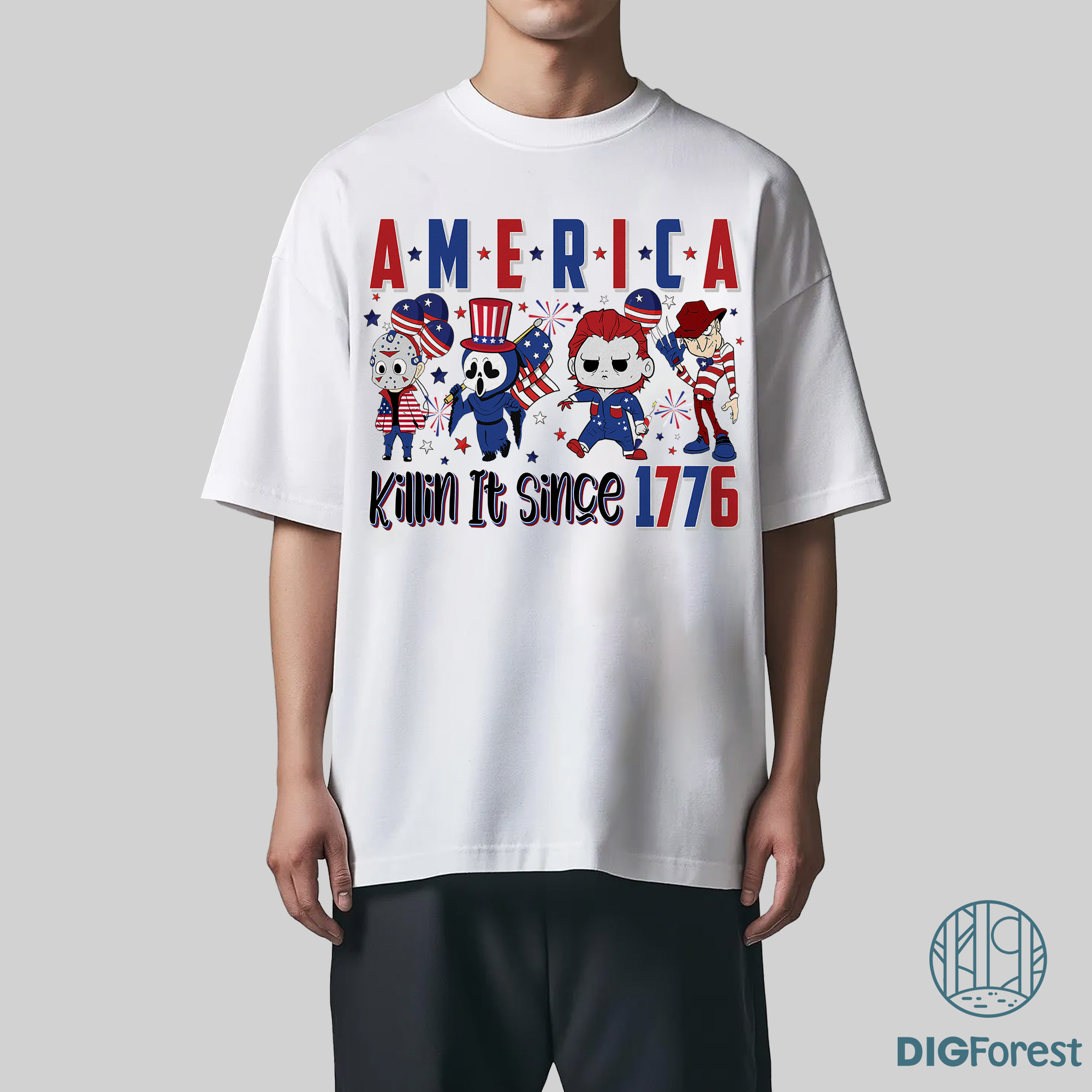4th of July Horror Movie Png, Scary Movie Png, Party In The Usa, America Png, Killin' It Since 1776, 4Th of July Png, Horror Movie Png, Instant Download 4th of July Horror Movie PNG | Killin’ It Since 1776 | Scary Movie Patriotic Design | Party in the USA | Instant Download