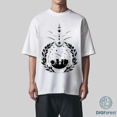 Vintage Guardians of the Galaxy Sky PNG | Rocket, Lylla, Teefs & Floor | Avengers Friends Family Vacation Design