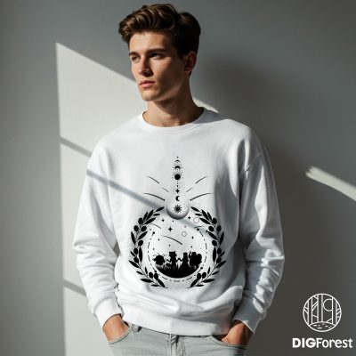 Vintage Guardians of the Galaxy Sky PNG | Rocket, Lylla, Teefs & Floor | Avengers Friends Family Vacation Design